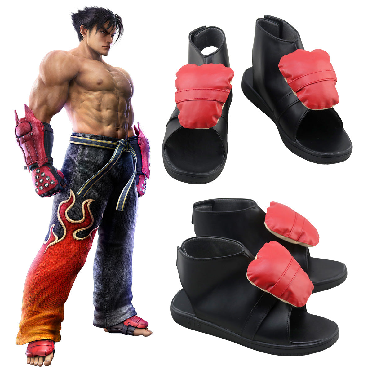 Tekken 6 Jin Kazama Cosplay Shoes Shoes/Boots - Tophatter Daily Deals